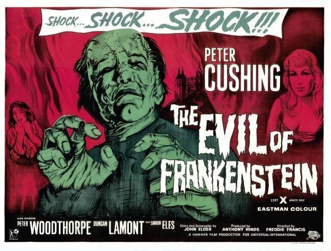 The Evil of Frankenstein Collection Christophel