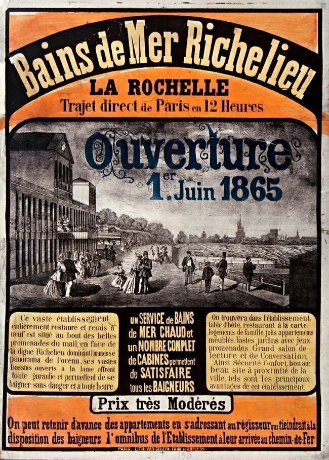 Bains de mer Richelieu anonyme