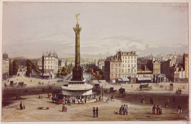 Colonne de juillet. Testard