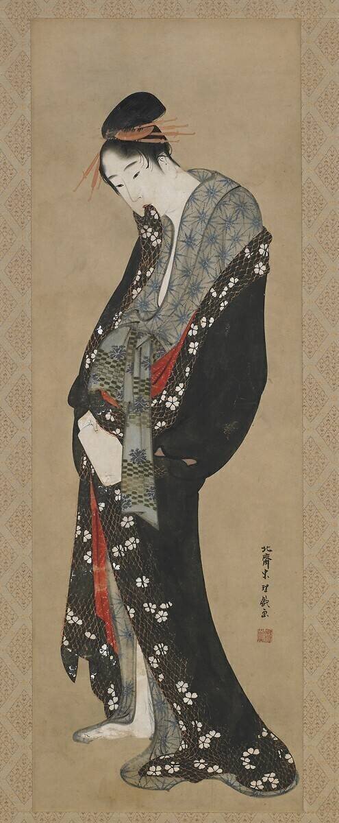 Courtisane Hokusai