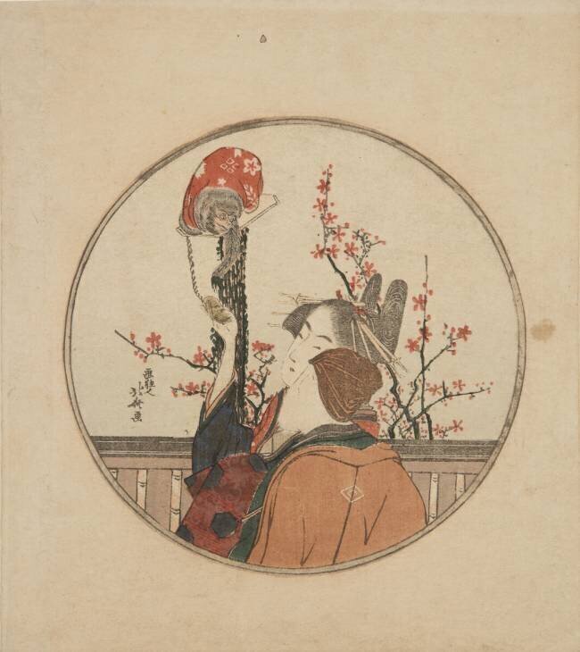 Courtisane Hokusai