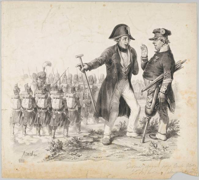 Deux invalides anonyme
