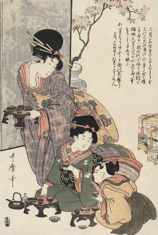 Girl's Festival Kitagawa Utamaro