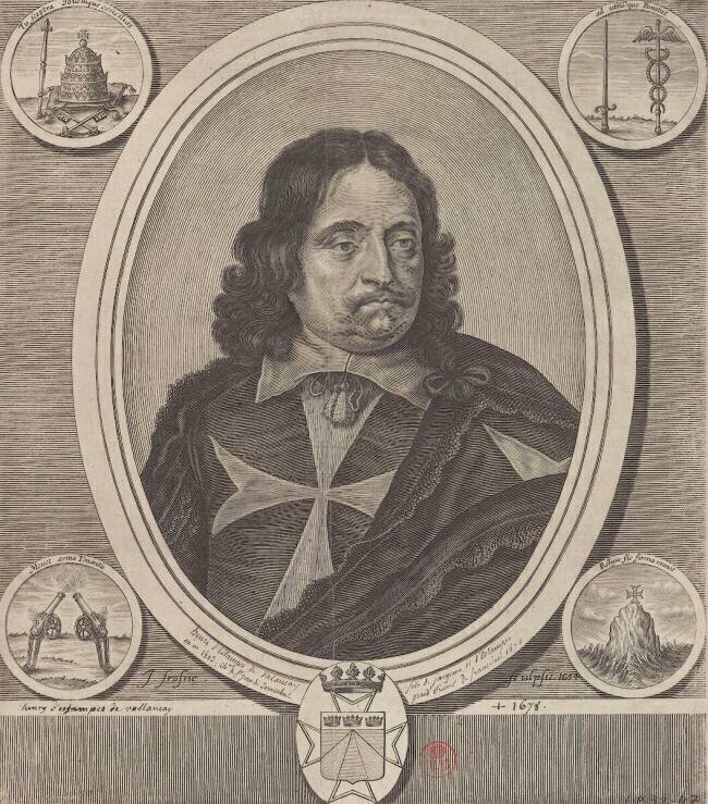 Henri d'Etampes de Valencay, Bailly de Malte, Grand Prieur de France (1603-1678) Jean Frosne