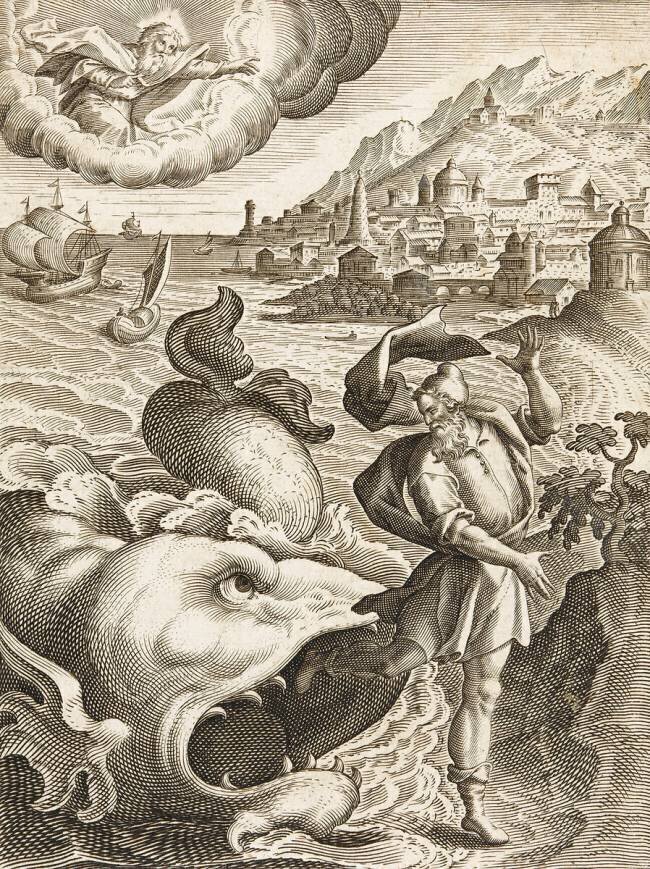 Jonas craché par la baleine anonyme