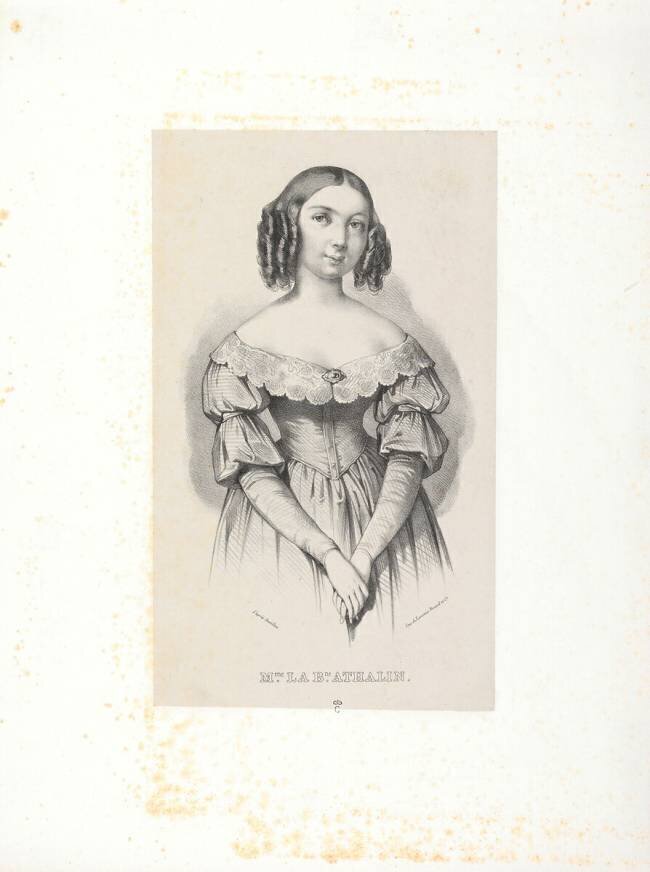La baronne Athalin anonyme