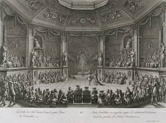 La Fête "le grand Divertissement Royal" donné par Louis XIV à Versailles, le 18 juillet 1668 Jean Le Pautre