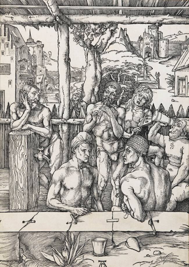 Le bain des hommes Albrecht Dürer