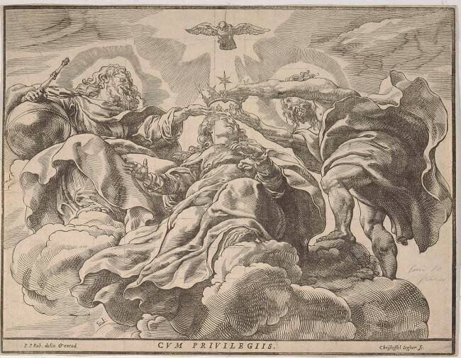 Le couronnement de la Vierge Pierre Paul Rubens