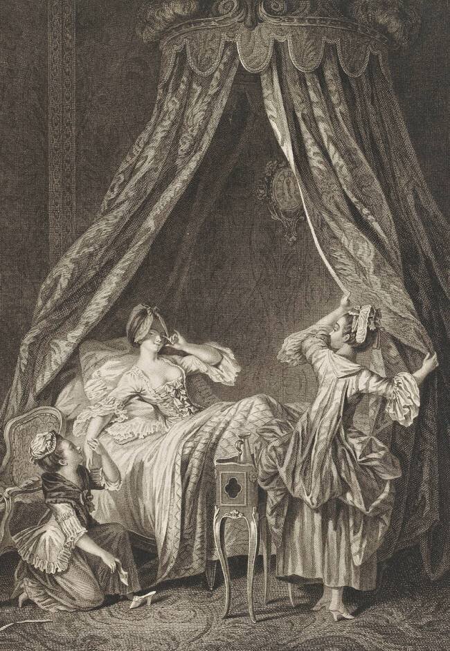 Le lever Antoine Louis Romanet