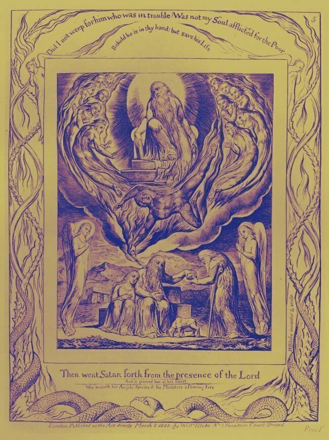 Le livre de Job William Blake