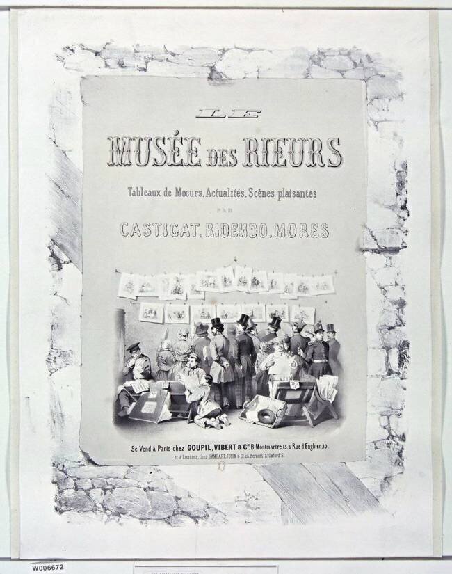 Le Musée des rieurs. Tableau de moeurs, Actualités, scènes plaisantes Victor Dollet