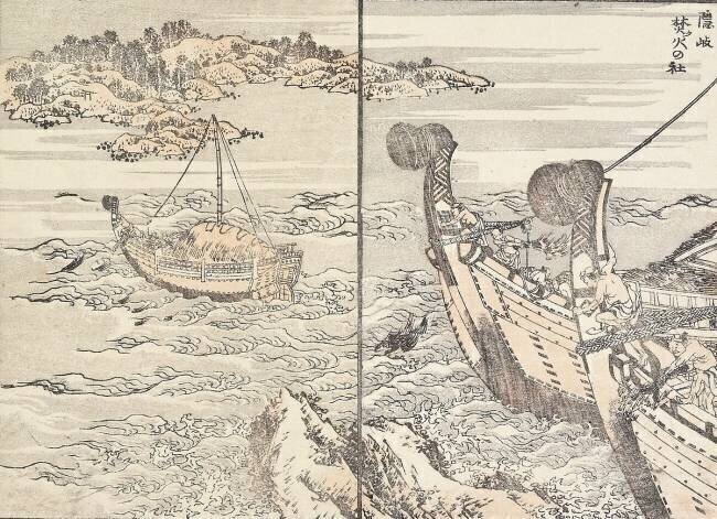 Le sanctuaire de Bornfire Hokusai