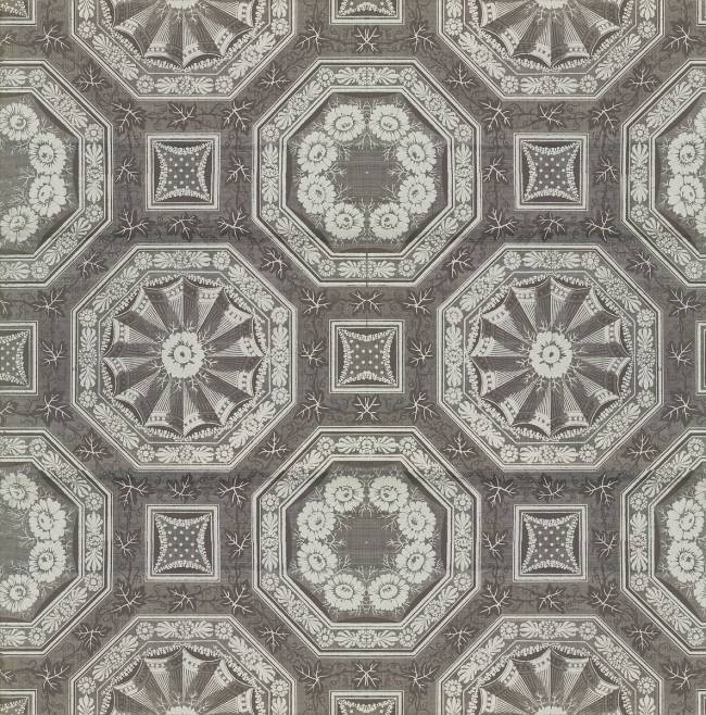 Motif répétitif de plafond anonyme