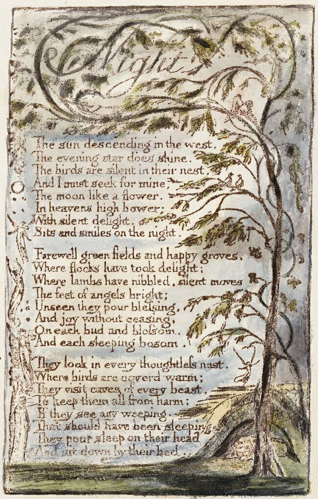 Nuit William Blake
