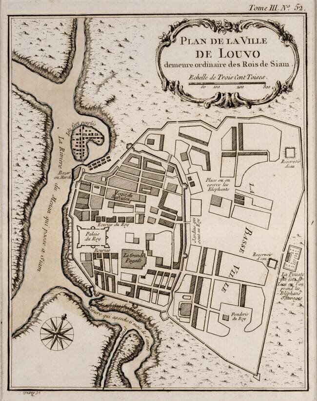 Plan de Lopburi Ecole Française