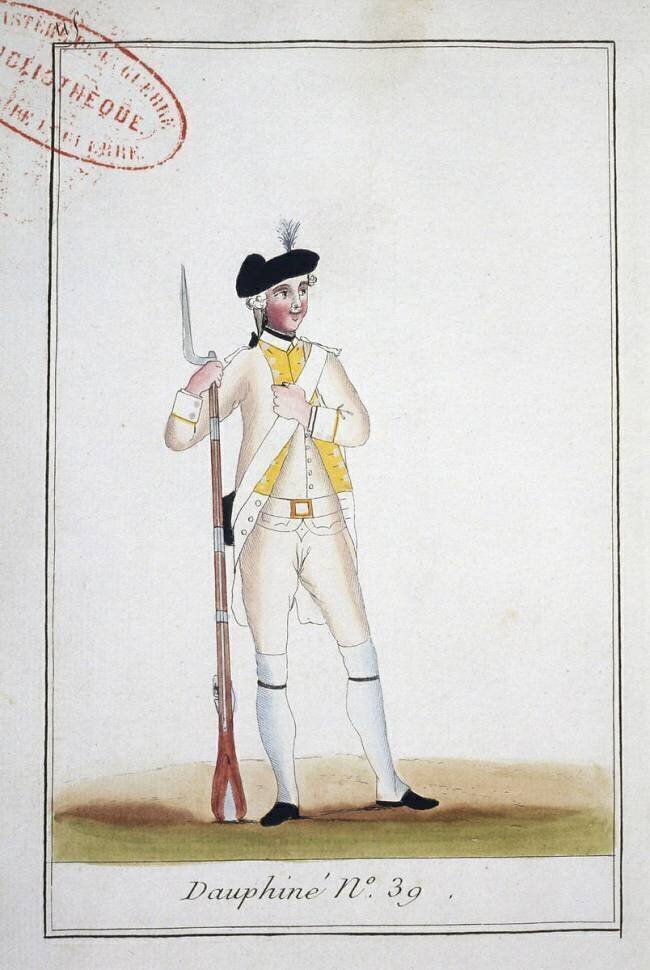 Régiment de Dauphiné n°39 anonyme