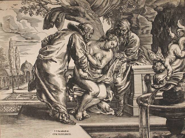 Suzanne et les vieillards Pierre Paul Rubens