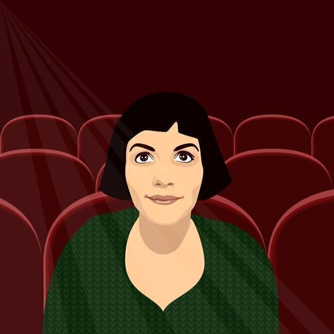 Amelie au cinéma Claire Huntley