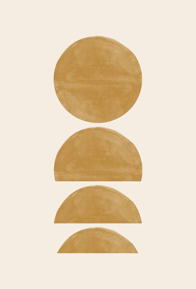 Coucher de soleil minimaliste Santhosh Ch.