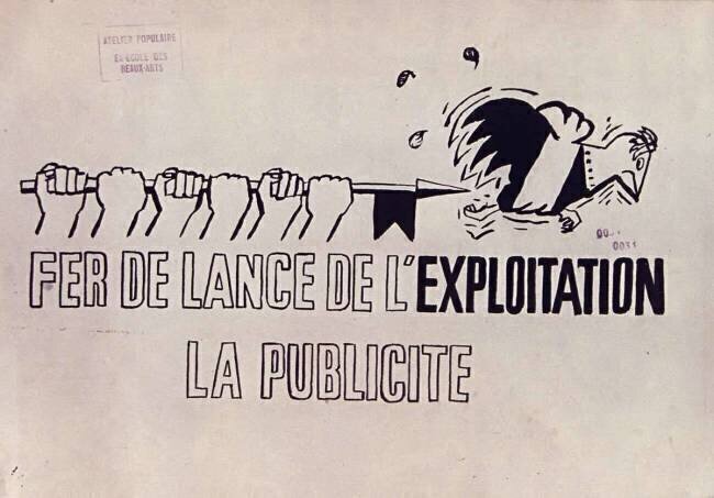 Fer de lance de l'exploitation. La publicite - Mai 1968 anonyme