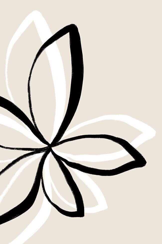 Fleurs abstraites Anastasia Sawall