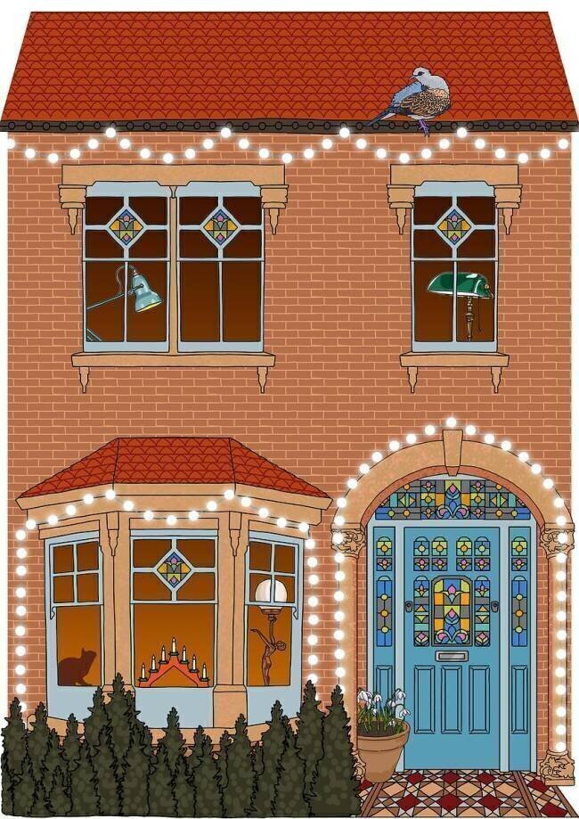 Maison festive Claire Huntley