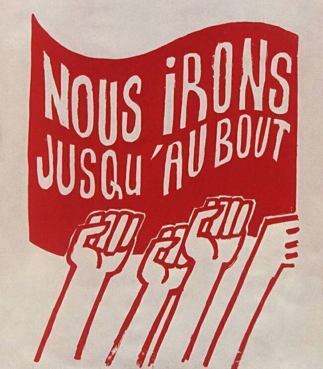 Nous irons jusqu'au bout - Mai 1968 anonyme