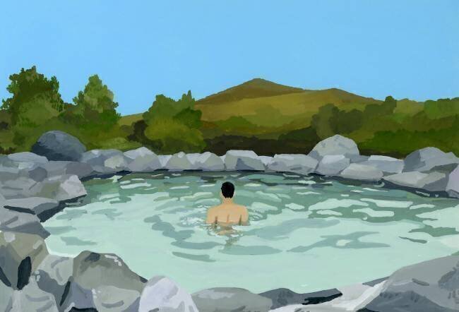 Outdoor bath Hiroyuki Izutsu