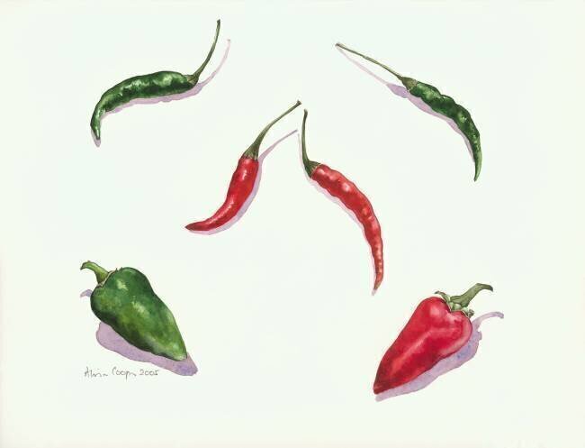 Piments et poivrons Alison Cooper
