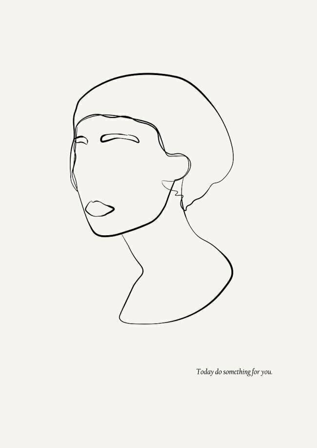 Portrait abstrait d'une femme Anastasiya