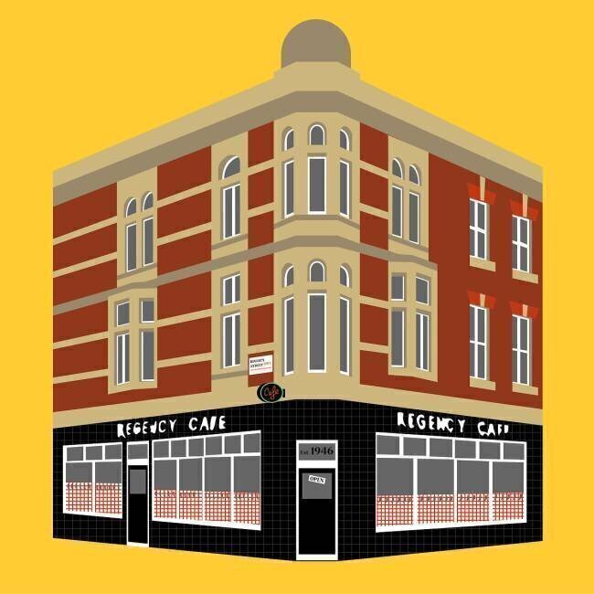 Regency Cafe, Westminster Claire Huntley