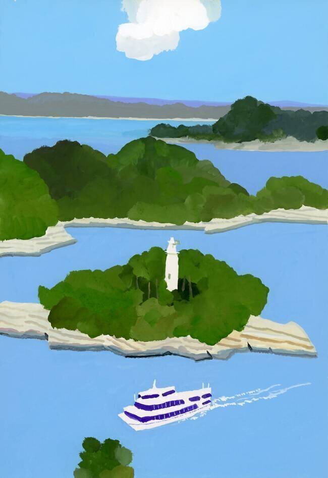 Sightseeing boat Hiroyuki Izutsu