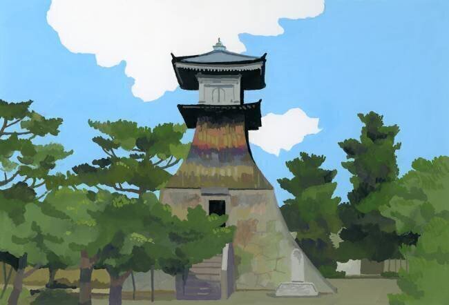 This place is Kotohira of Japan Hiroyuki Izutsu