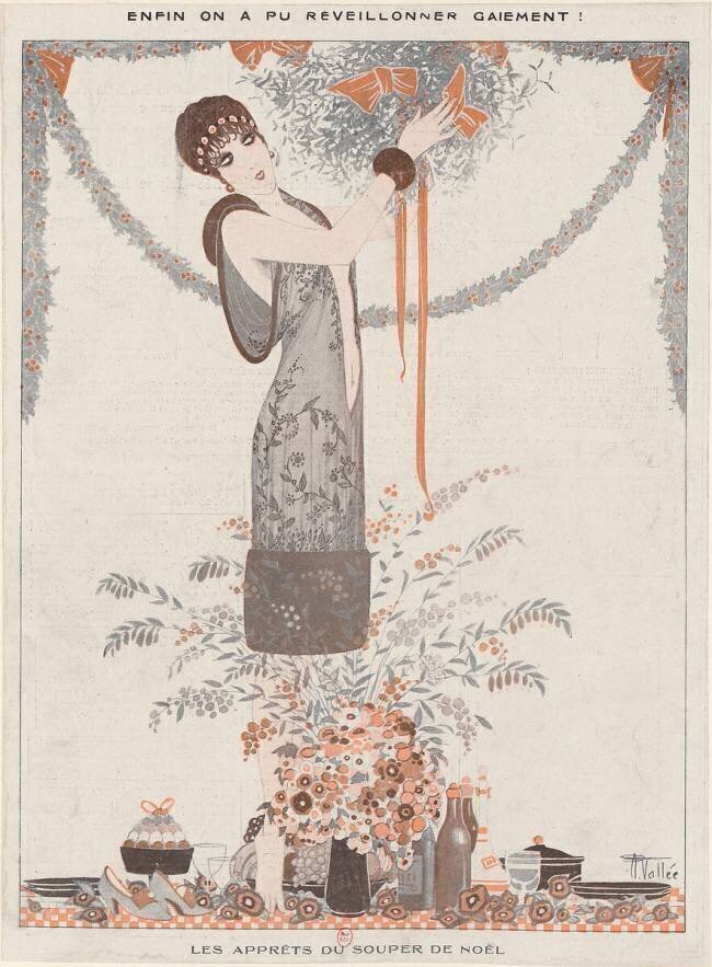 Enfin on a pu réveillonner gaiement ! : La Vie Parisienne Louis Denis-Valverane