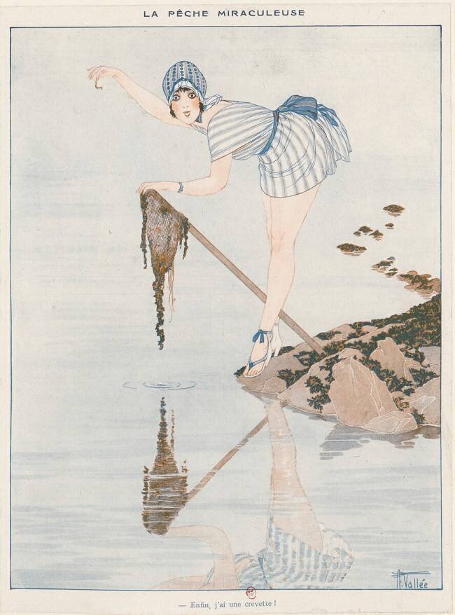 La pêche miraculeuse : La Vie Parisienne Louis Denis-Valverane