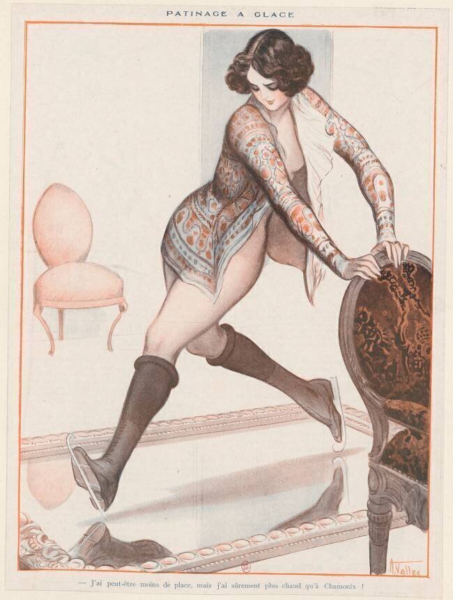 Patinage à glace : La Vie Parisienne Louis Denis-Valverane