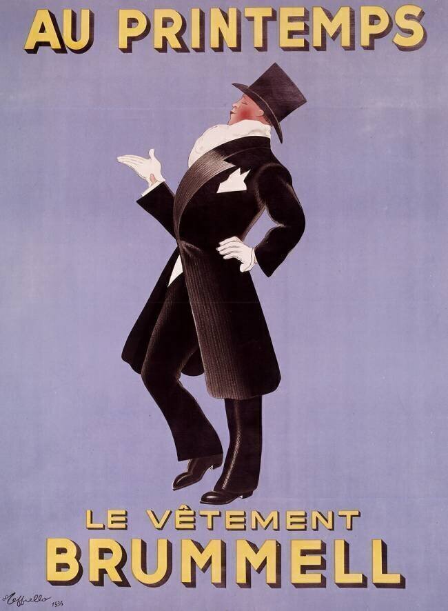  Au Printemps. Le vêtement Brummel Leonetto Cappiello