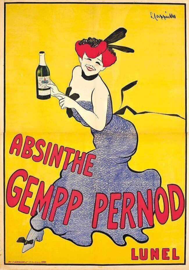 Absinthe Gempp Pernod anonyme