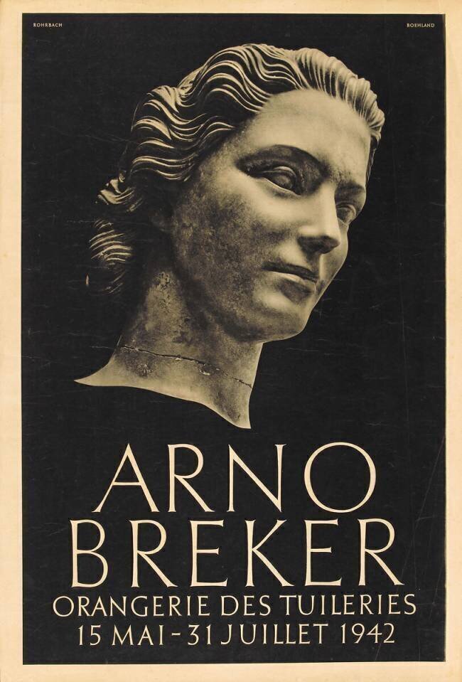 Affiche : Arno Breker anonyme