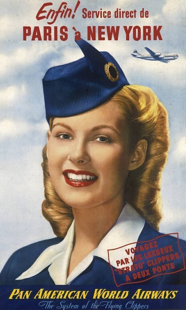 Affiche pour Pan American World Aiwaves anonyme