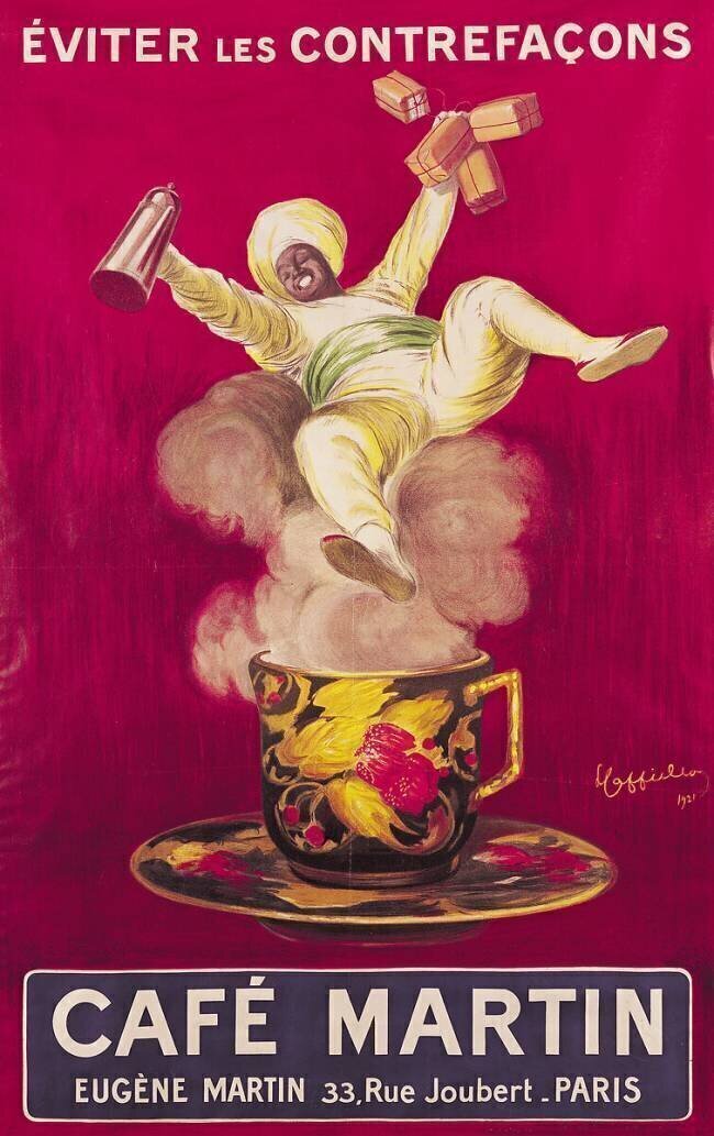 Affiche publicitaire Café Martin Leonetto Cappiello
