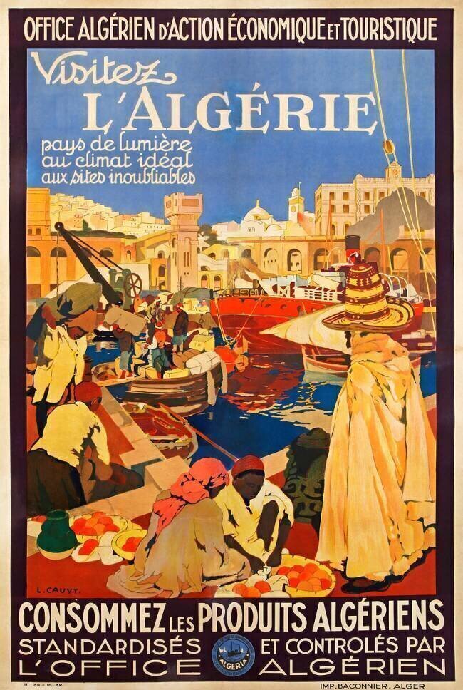 Algerie, Visitez l'Algérie Léon Cauvy