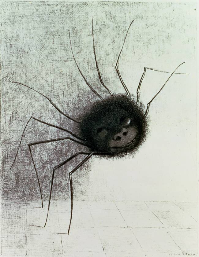 Araignée Odilon Redon