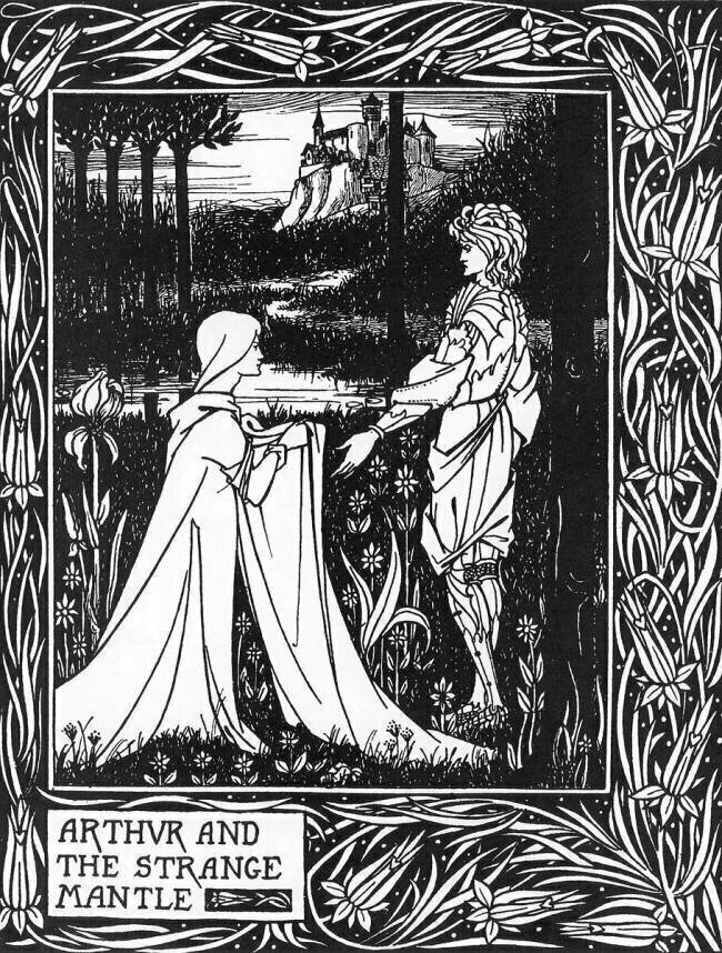 Arthur et l'étrange cape Aubrey Beardsley