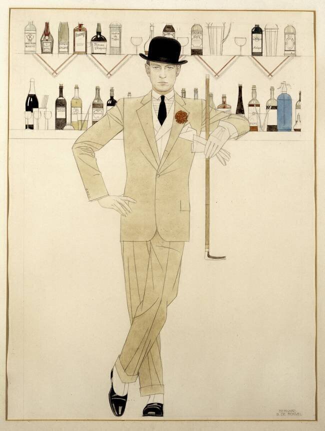 Autoportrait, 1920 Bernard Boutet de Monvel