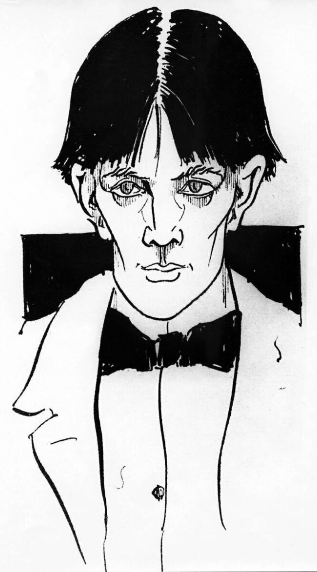 Autoportrait par Aubrey Vincent Beardsley Aubrey Beardsley