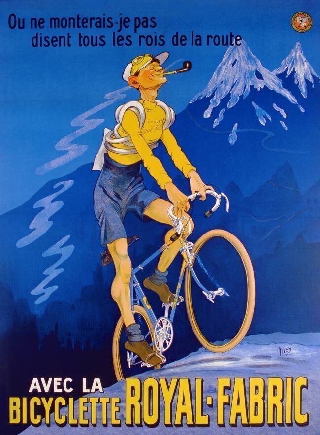 Bicyclette Royal-Fabric Michel Liebeaux