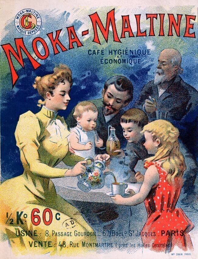 Café Moka-Maltine Ecole Française