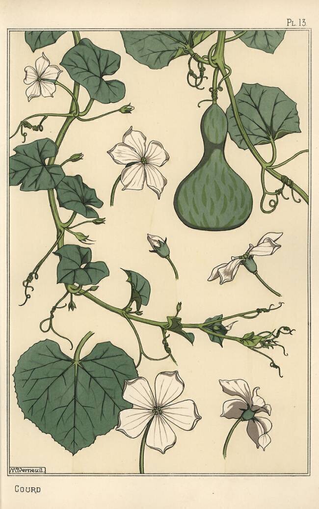 Calebasse Eugène Grasset